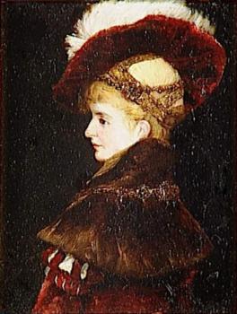 漢斯 馬卡特 portrait de femme en costume d apparat